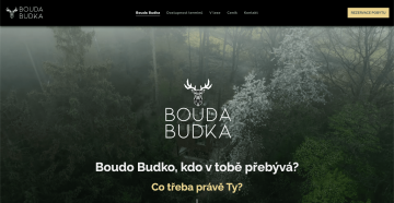 Glamping ubytování v přírodě - BOUDA BUDKA
